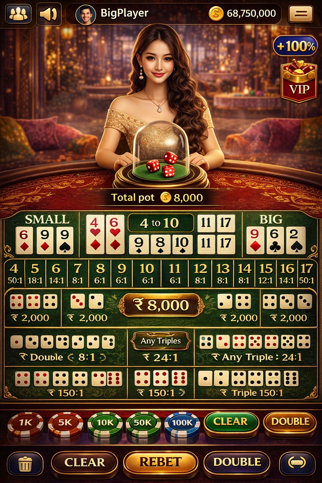 Casino Pearls game